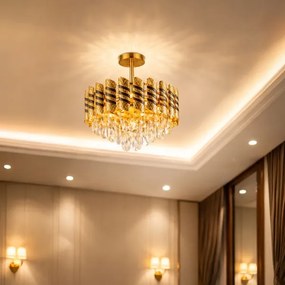 Brilagi - Felületre szerelt CRISTAL csillár 5xE14/40W/230V Ø 38 cm