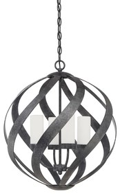 Quintiesse BLACKSMITH QN-BLACKSMITH-4P-OBK Függőlámpa 4x40W/E14 IP44