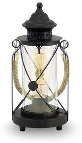 Eglo 49283 - Asztali lámpa BRADFORD 1xE27/60W/230V