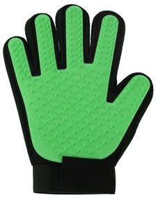 Kutya és macskaszőr eltávolító kesztyű, zöld