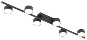 Mennyezeti lámpa BET 6xGX53/12W/230V fekete