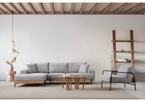 Sarokkanapé Eti Oak Balos - Szürke