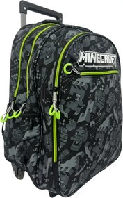 Minecraft Camo Terra gurulós iskolatáska, táska 46 cm