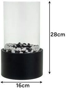 Füstmentes, szabadon álló biokandalló házba és teraszra - KAMINER 00026300