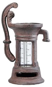 Ivókút alakú öntöttvas csapadékmérő