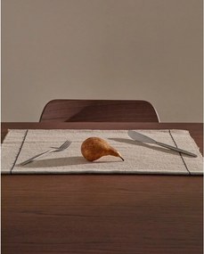 Pamutkeverék tányéralátét szett 2 db-os 35x50 cm Lunel – Kave Home