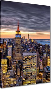 Vászonkép 80x120 New York felülnézet