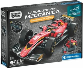 Versenyautó Red Mechanics építőjáték Clementoni