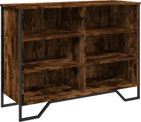 vidaXL sonoma tölgy színű szerelt fa tálalószekrény 101x35,5x74,5 cm