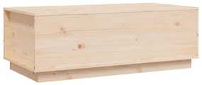 Tömör fenyőfa dohányzóasztal 100x50x35 cm