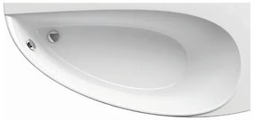 Ravak Avocado aszimmetrikus kád 160x75 cm akril, jobb oldali ch01000000 AV1600P