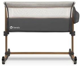 Lionelo - Bölcső 3in1 LEONIE szürke/fekete