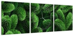 Kép - Tűlevelű gallyak (órával) (90x30 cm)