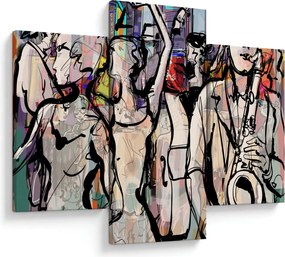 Kép - Jazz éjszaka (90x60 cm)