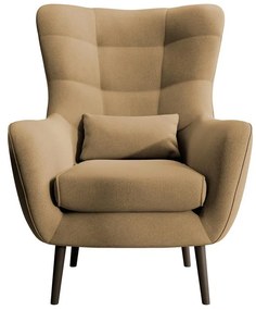 Fotel lábtartóval Veneza VZ1  (sárga + fekete). 1098947