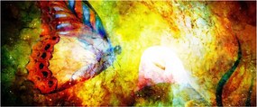 Kép - Kozmikus pillangó (120x50 cm)