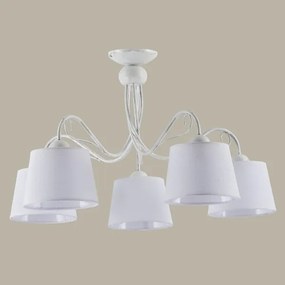 Jupiter 1350 - KM 5 PB - KAMELIA mennyezeti lámpa 5xE27/60W/230V