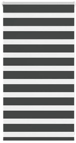 zebrafüggönnyel fekete szövetszélesség 85,9 cm poliészter