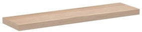 szerelt fa függőpolc 90 x 23,5 x 4 cm