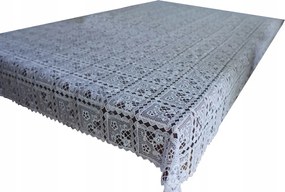 Abrosz Gipszből 140X220 Fehér Dekoratív Asztalra