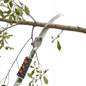 Összecsukható Kerti Fűrész V-series kampóval a teleszkópos Bradas nyélen