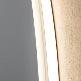 Brilagi-LED RGBW dimmelhető, páramentesítő fűtéssel, beépített LED háttérvilágítással rendelkező tükör CLARA PRO LED/18W/230V Ø 60 cm IP44