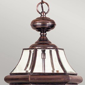 Quoizel klasszikus vintage függeszték newbury éves réz elsqz-newbury8-l-ac IP44
