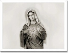 Poszterek keretben 40x30 Szűz Mária ajándék