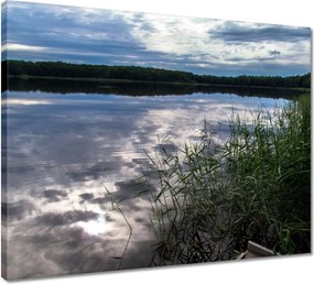 Vászonkép 50x40 Tó