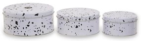 Süteménytartó fém doboz szett 3 db-os Speckled – Premier Housewares