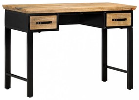 tömör mangófa íróasztal 110 x 50 x 76 cm