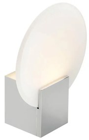 NORDLUX Hester kültéri fali lámpa, króm, 3000K melegfehér, beépített LED, 9W, 900 lm, 2015391033