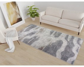 Szürke mosható futószőnyeg 80x200 cm City Clouds – Vitaus