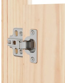 vidaXL tömör fenyőfa kültéri konyhaszekrény