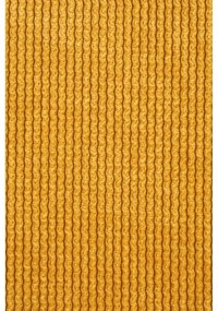 Okkersárga bársony fotel Bubba – Zuiver