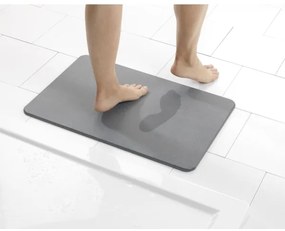 WENKO 24936100-SIMI fürdőszőnyeg 39x60 cm szürke