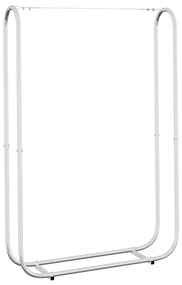 Tűzifa állvány esővédővel 100x25x150 cm Horganyzott acél