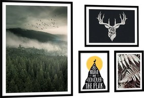 Komplett sorozat 4db Képek Poszterek keret nélkül KP052