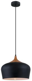 Italux BRITTA MDM-2681/1L BK Függőlámpa 1x60W/E27 IP20