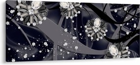 Kép - Gyémántok a térben (120x50 cm)