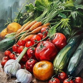 Poszter 30x30cm Gazdagság Kerti Gyűjtemény