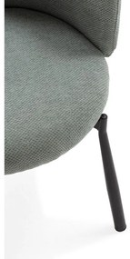 Mentazöld kárpitozott étkezőfotel szett 2 db-os Ginny – MOME