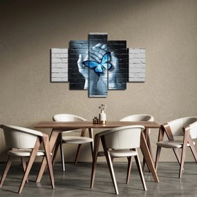A pillangó képe a falon (150x105 cm)