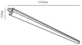 Nordlux - LED Műszaki lámpatest WESTPORT LED/39W/230V 4000K IP65