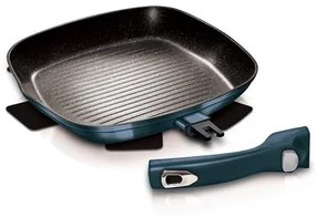 BerlingerHaus Grill serpenyő levehető nyéllel (28 cm) Metallic Line Aquamarine Edition  BH/7151