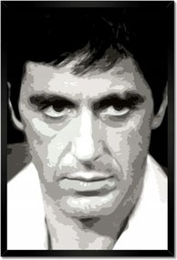 Poszterek keretben 40x60 The World Is Yours Pacino