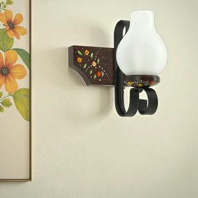 Brilagi - Fali lámpa QUEEN 1xE14/40W/230V bükk/wenge