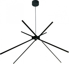 MAXLIGHT-P0412 SPIDER Fekete színű Függeszték LED 33W IP20