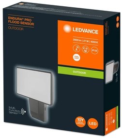 Ledvance - LED Kültéri fali reflektor érzékelővel FLOOD LED/27W/230V IP55