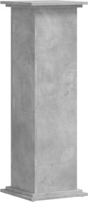 vidaXL betonszürke szerelt fa növényállvány 33 x 33 x 100 cm